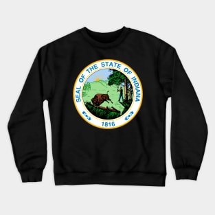 Indiana Coat of Arms Crewneck Sweatshirt